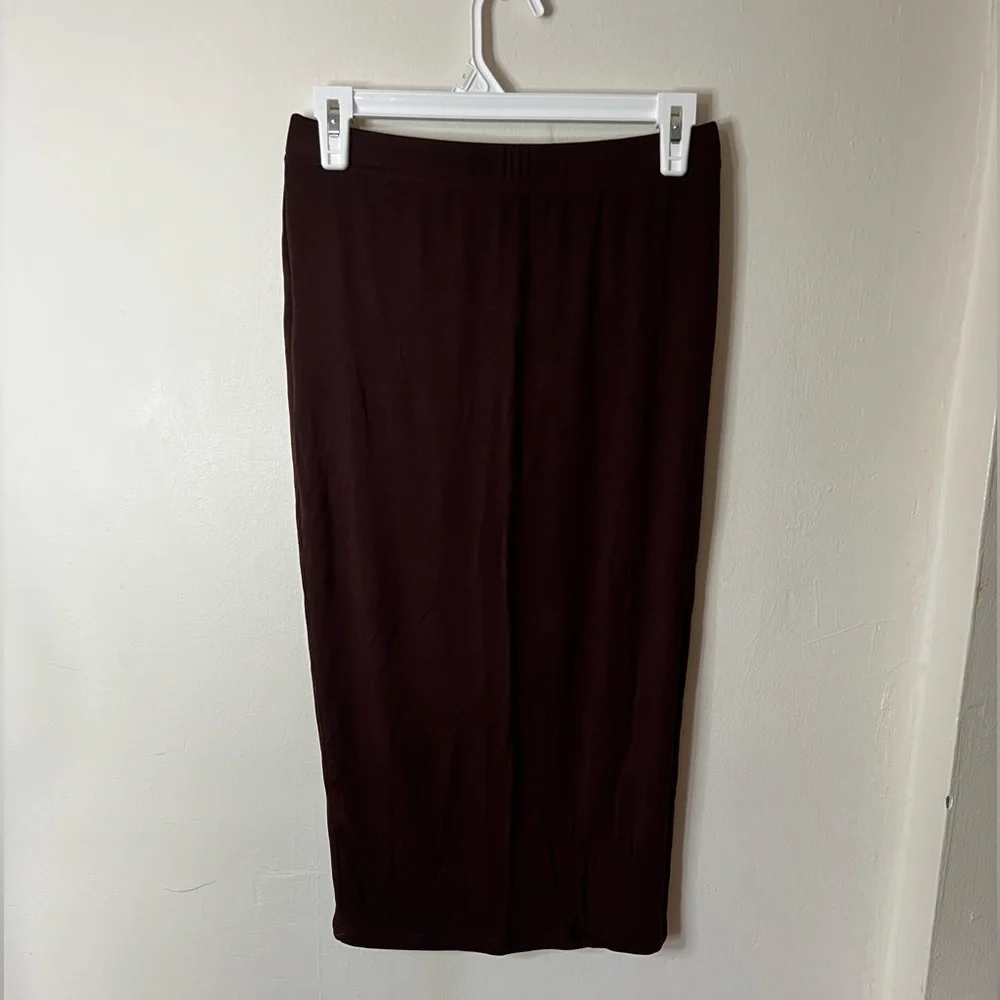 SHEIN Solid Pencil Skirt, Size M - Picture 2 of 3